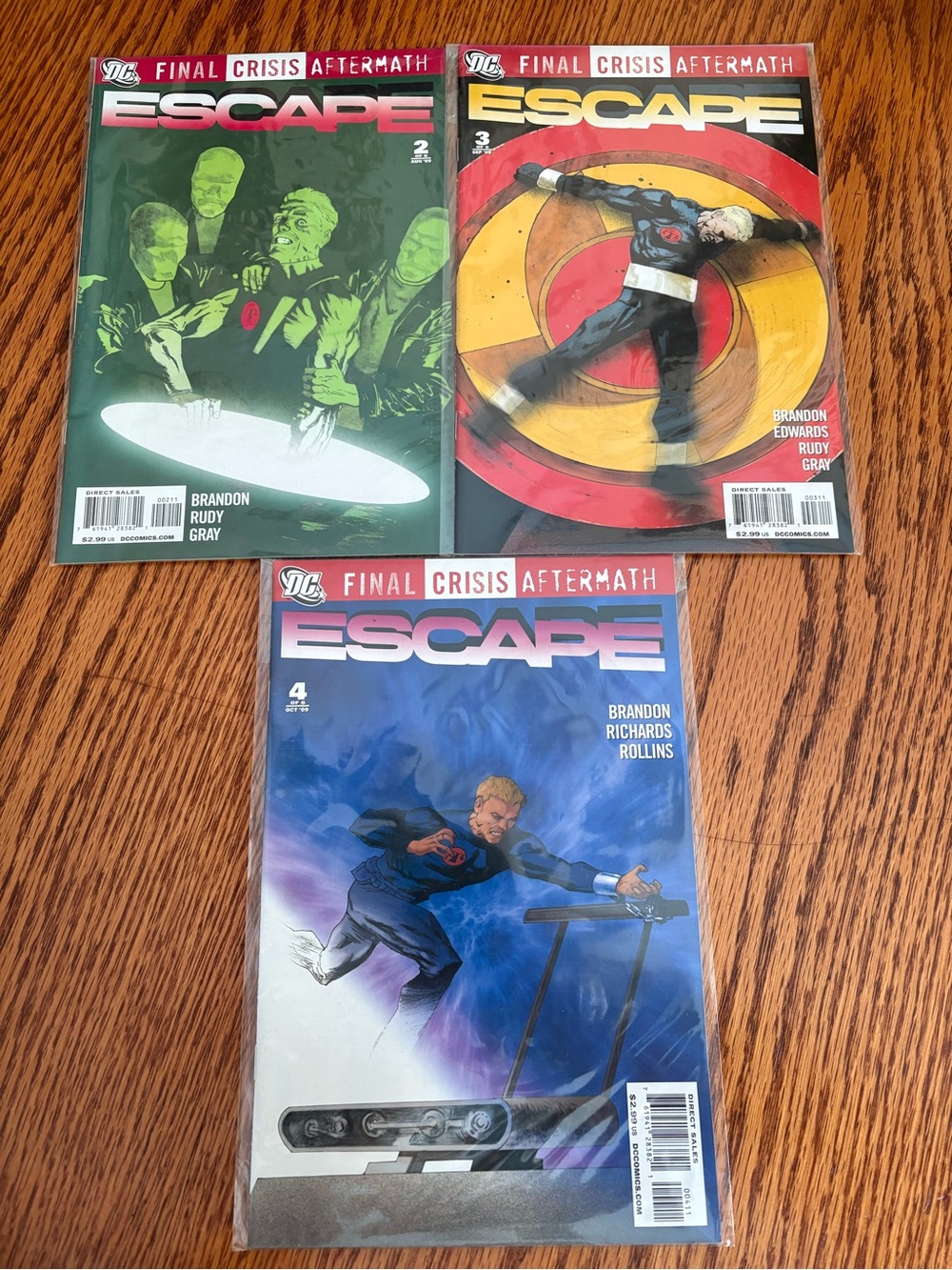 DC Comics Escape #2-4 Final Crisis Aftermath (Set of 3)